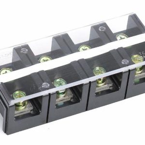 Heavy-Duty 4-Pole Terminal Block (200A)