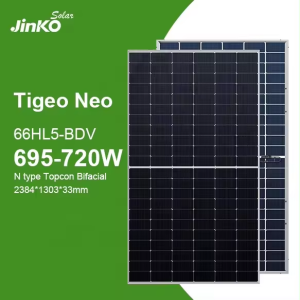Jinko Solar 720W Bifacial Solar Panel