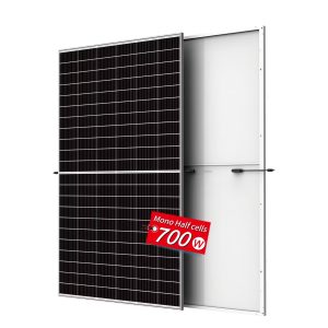 High-Efficiency 700W 132-Cell Monocrystalline Solar Panel