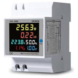 Multi-Function DIN-Rail Meter with Color Display