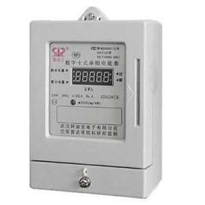 Single-Phase Prepaid Card Electricity Meter