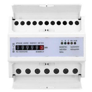 Three-Phase DIN-Rail Mechanical Counter Meter