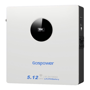 GOSPOWER GPLB-24200M - 25.6V 200Ah LiFePO4 Lithium Battery (5.12 kWh)