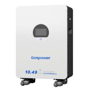 GOSPOWER GPLB-48205W - 51.2V 205Ah LiFePO4 Lithium Battery (10.49 kWh)
